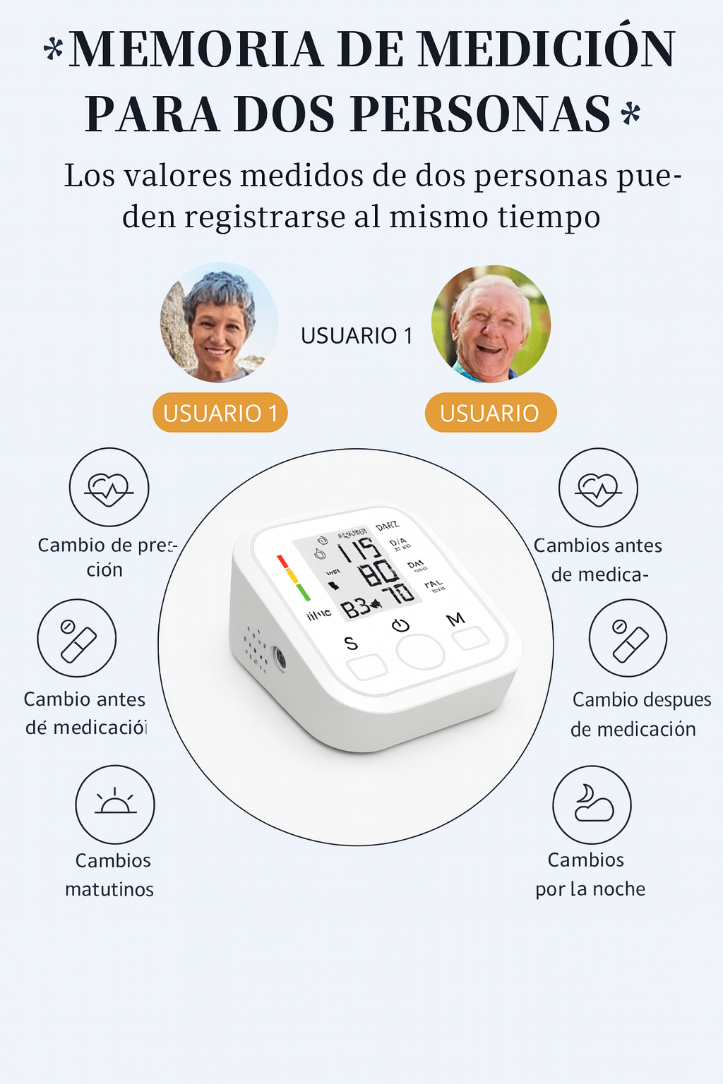 TENSIÓMETRO DIGITAL MÁQUINA PARA TOMAR PRESIÓN ARTERIAL BRAZO