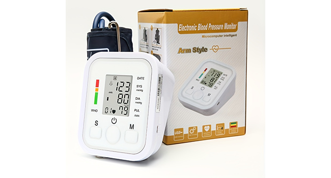 TENSIÓMETRO DIGITAL MÁQUINA PARA TOMAR PRESIÓN ARTERIAL BRAZO